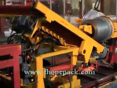 Automatic steel coil packing line | FHOPE