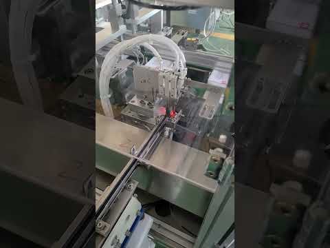 Hanging device on charger/USB cable cartoning machine