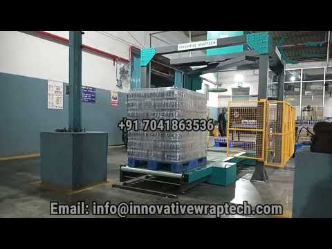 Fully Automatic Rotary arm pallet stretch wrapping machine