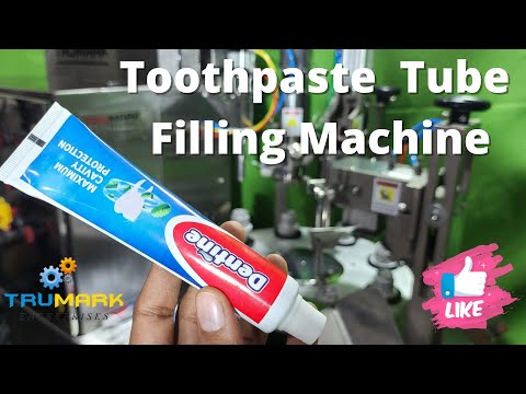 TOOTHPASTE FILLING &amp; TUBE SEALING MACHINE – 8 STN