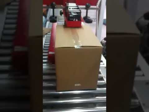 Automatic edge Corner sealing machine for boxes carton sealing end packing line