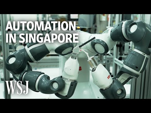 Can Robots Fix Inflation, Supply Chain and Labor Issues? Singapore Thinks So | WSJ