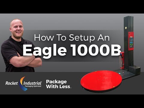 How To Set Up an Eagle 1000B Stretch Wrapper with Scale