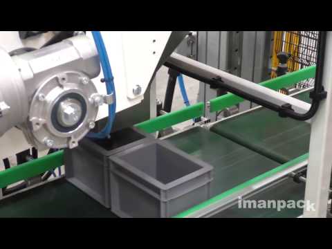 VIDEO CLIP - Kit packaging line with box handling system and Caesar software (by Imanpack)