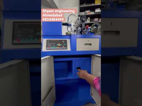 Fan winding machine semi auto stop model —079