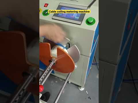 Cable coiling winding machine