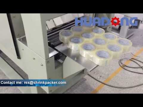 Automatic Tape Shrink Wrapping Machine, Shrink Packaging Machine for Tapes Packing Machine