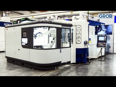 G350 – Pallet changer system and robot arm | Palettenwechselsystem und Roboterarm