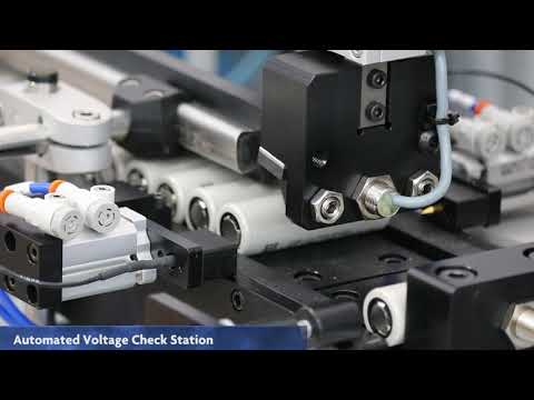 AUTOMATED LITHIUM BATTERY ASSEMBLY SYSTEM