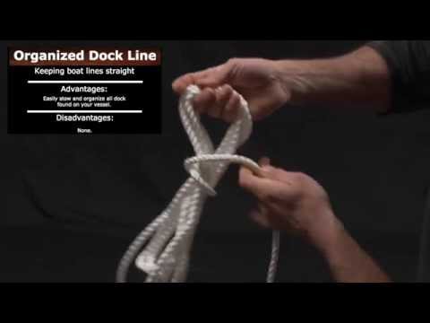 How To Neatly Coil And Organize Dock Lines- Saltwater Experience