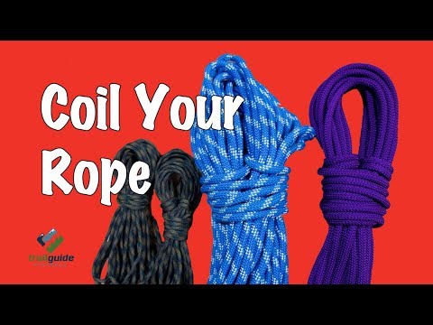 The EASIEST Way to Coil Rope