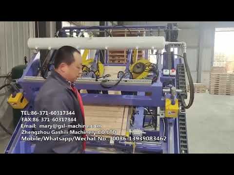 Automatic Pallet Nailing Machine with Auto Stacking