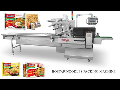 Bag noodle multipack packaging machine bag instant noodles 5 in one 10 in one pack auto bagger