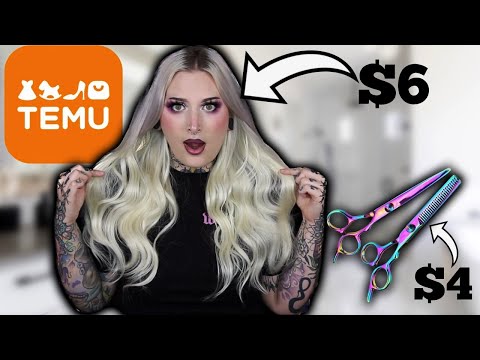 HUGE TEMU HAUL! | Hair &amp; Halloween Items!