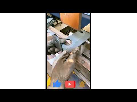 Simple positioning process for sheet metal bending amazing video and satisfactory #shorts