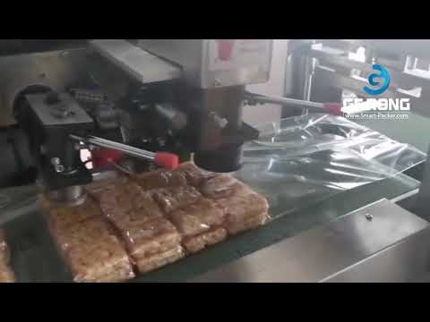 Automatic cake biscuit one pack flow horizontal type film wrapping bag packing machine