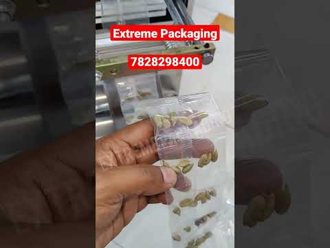 Automatic Pouch Packing !! Whole Spices Packaging Machine !! 7828298400