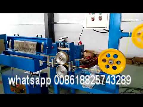 Automatic cable coiling machine with extrusion line