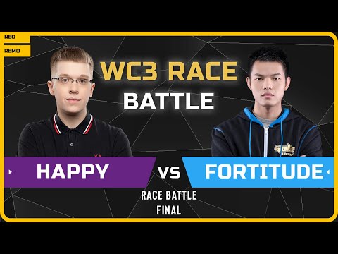 WC3 - [UD] Happy vs Fortitude [HU] - FINAL - WC3 Race Battle