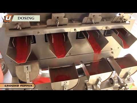 High Precision Automatic Packaging Line for Spices up to 100g | AM028 ATD04-GS