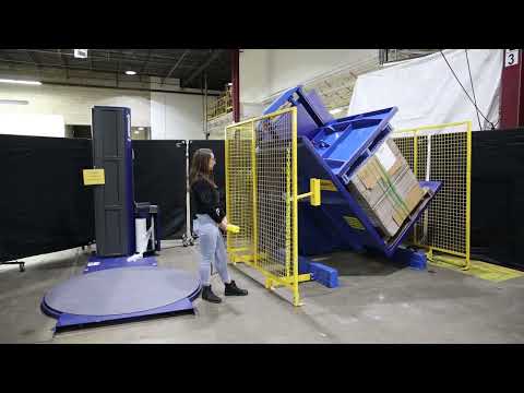 Cherrys Industrial Equipment SC75P Pallet Inverter Demonstration