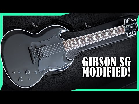 Modifying My Gibson SG Standard Ebony