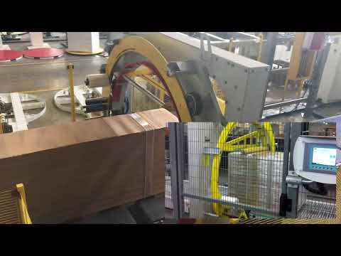 Pallet Orbital Stretch wrapper for pallet and board Banding Wrapping