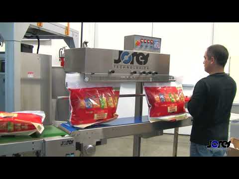 Industrial Grade Vertical Continuous Band Sealer - JORES -