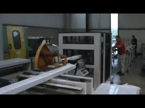 Aluminium Industry. Horizontal Stretch Wrapping machines GG Macchine SR 300