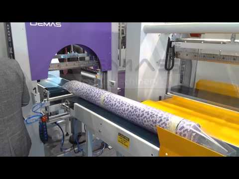 Full Automatic Fabric Roll Packing Machine