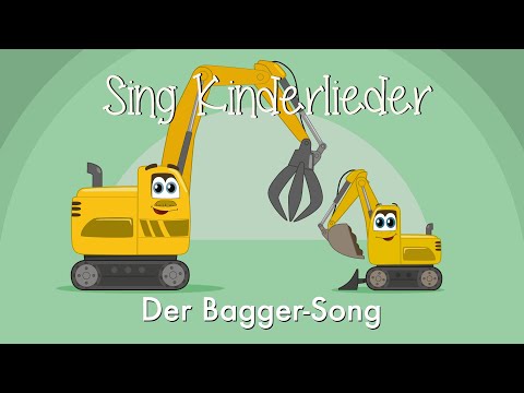 Der Bagger-Song (Jack &amp; Mats) - Kinderlieder zum Mitsingen | Baggerlied | Sing Kinderlieder &amp; EMMALU