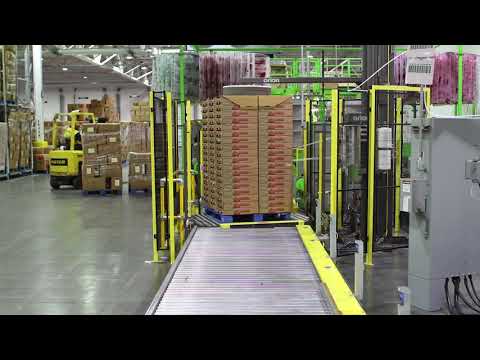 Dual Roping Pallet Wrapping - Specialty Stretch Wrapper