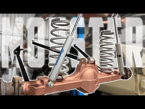 Coil Conversion PT 7 (MONSTER DIFF BRACE!) - HJ75 Troopy Build (EP26)