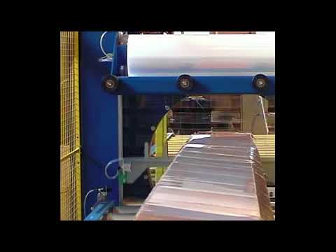 Automatic aluminum stretch Wrapper with Six Sided Package