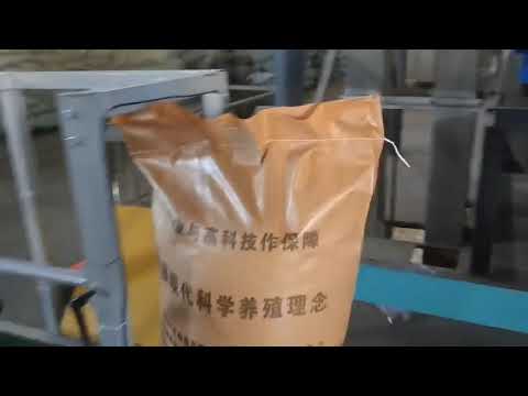 Automatic packaging and palletizing machine