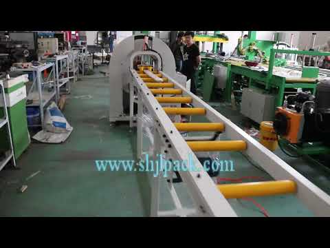 automatic copper power busbars wrapping packing machine