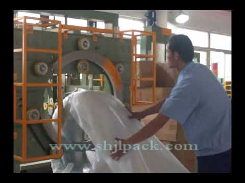 plastic hdpe pipe packing machine