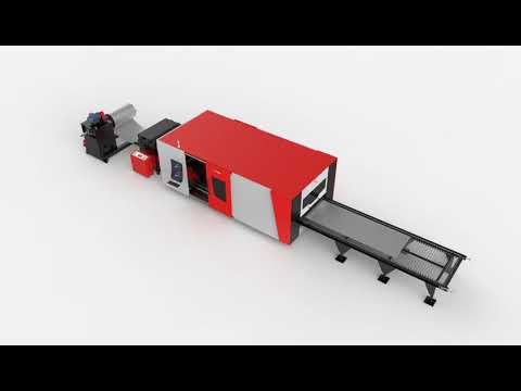 F4015JDE coil fed laser cutting line