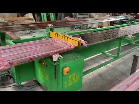 [LX Machinery] Stainless steel pipe packaging machine | Easy operating pipe bagging machine