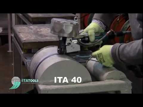 ITATOOLS ITA40 . Pneumatic strapping tool for steel strap