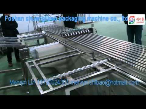 stainless steel plastic tube/pipe packing machine