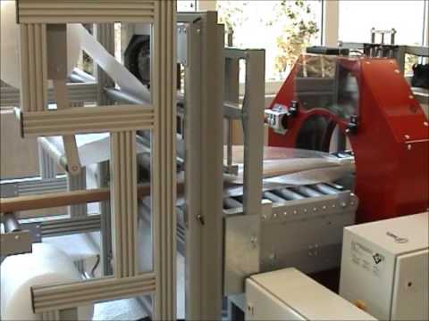 Film Curtain Applicator for Horizontal Wrappers