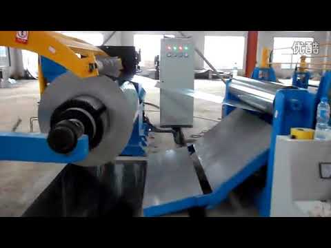 thin coil slitting line, metal coil slitting machine, steel coil slitting line, slitting machine