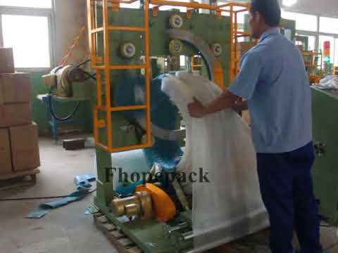 Hose wrapping machine&amp;pipe coil packing machines with bubble film