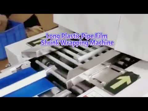 High Performance Long Plastic Pipe POF Horizontal Film Shrink Wrapping Machine | SAYOK