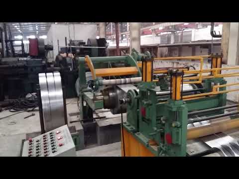 heavy duty steel coil slitting line, slit and cut to length line, slitter, slitting machine