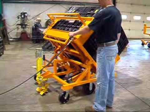 Industrial Cart with Lift Assist, Material Handling Equipment by Topper Industrial