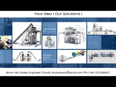 Semi Automatic Fertilizer Bagging Palletizing Line