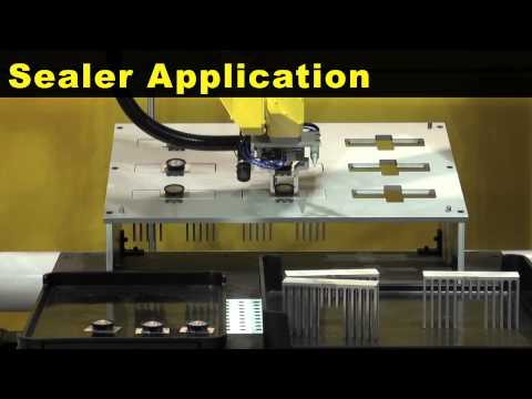 M-3iA Flexible Solar Collector Assembly Robot - FANUC Robotics Industrial Automation