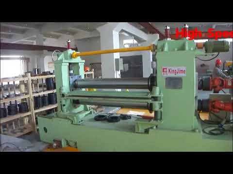 Sheet coil slitting machine